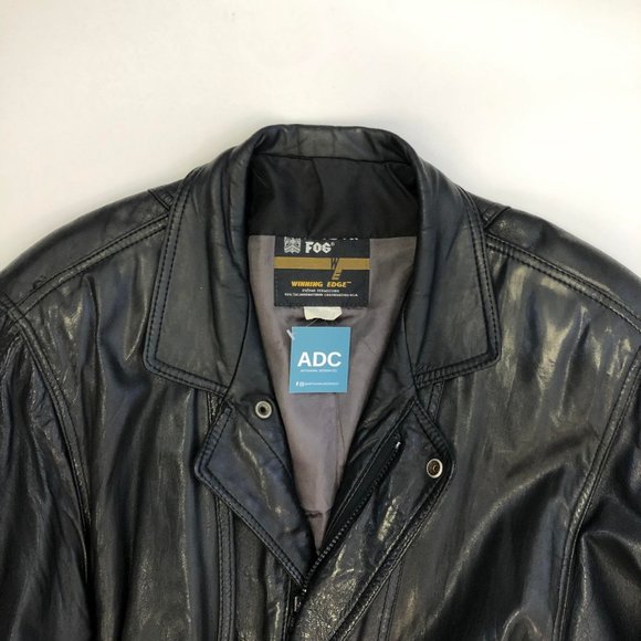 Winning Edge Leather Men's Jacket Size 40 - Picture 3 of 3